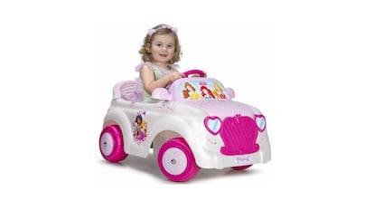 Coche eléctrico Princess para niñas y niños de FEBER