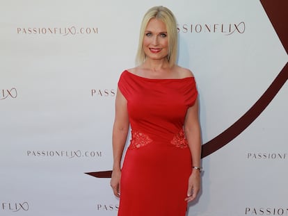 Tosca Musk en el estreno de una de las adaptaciones de Passionflix', en agosto de 2018.