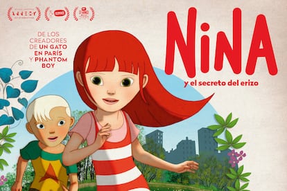 Cartel de 'Nina y el secreto del erizo'.