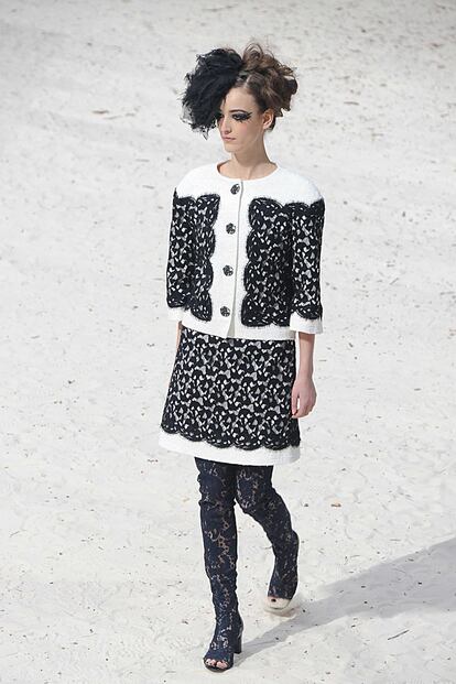 desfile chanel alta costura primavera verano 2013