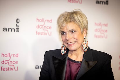 La princesa Laurentien en la apertura de un festival de danza en La Haya, el 24 de enero de 2024. 