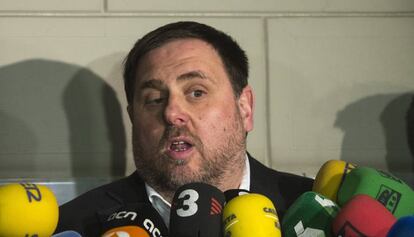 El vicepresidente de la Generalitat Oriol Junqueras.