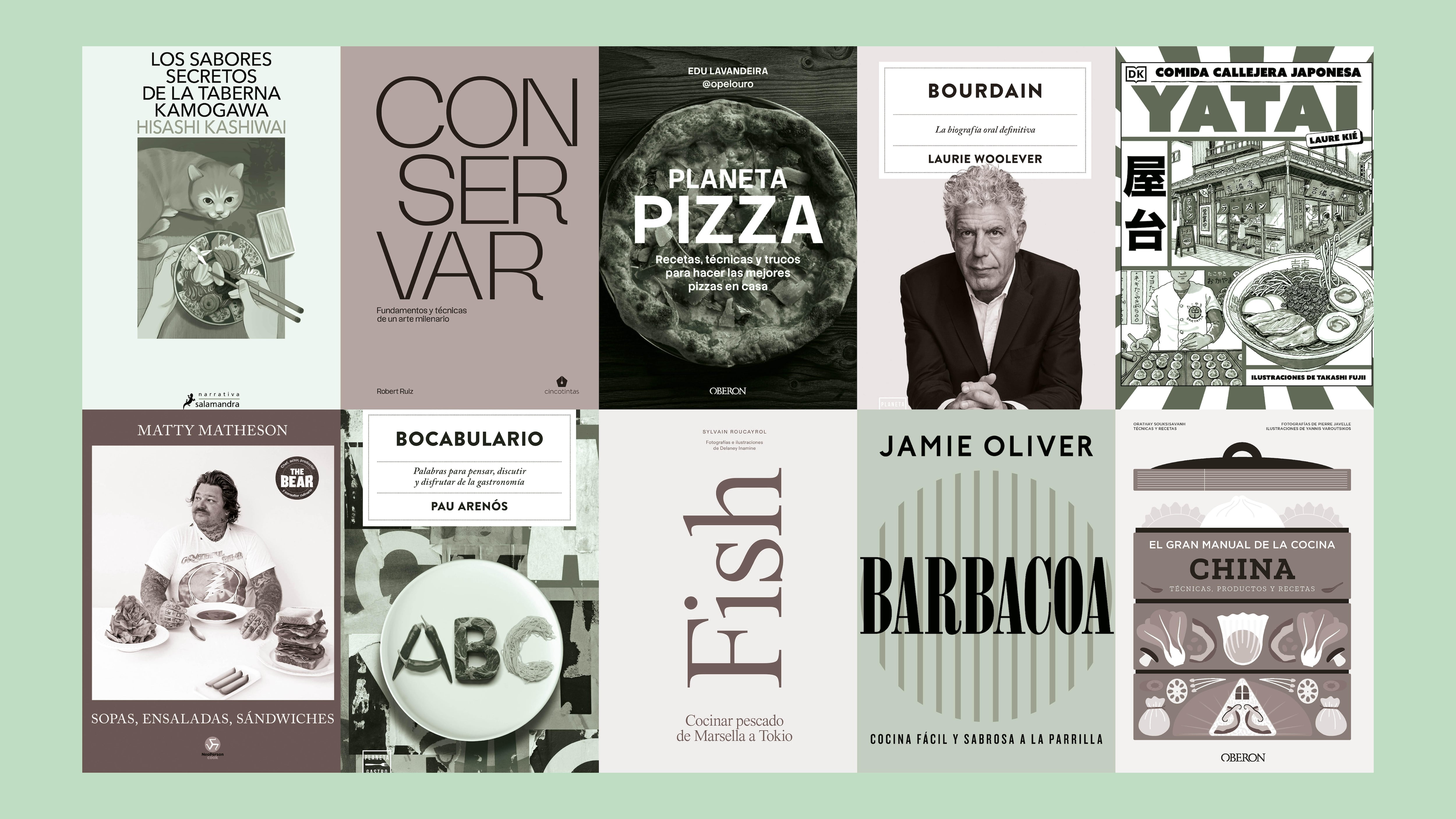Diez libros de gastronomía para comprar en la Feria de Libro de Madrid