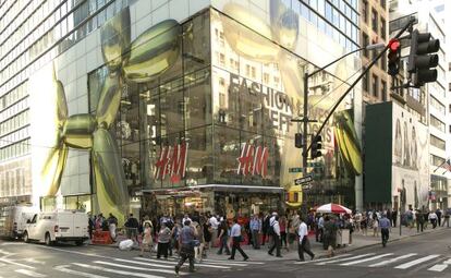 Tienda de H&M en la Quinta Avenida de Nueva York.
