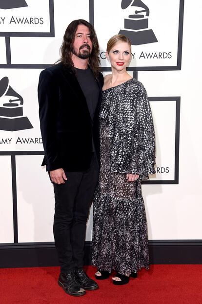 Dave Grohl de los Foo Fighters y Jordyn Blum