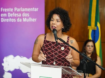 A deputada federal Áurea Carolina (PSOL-MG), um dos nomes femininos no Congresso.