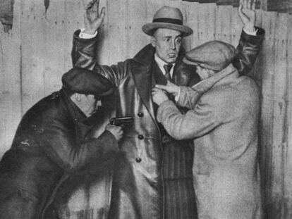 Fotografía para el especial delincuencia en Madrid (Ahora, 31 de enero de 1932).