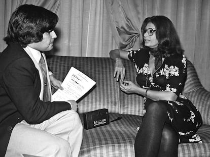 Juan Cruz entrevista a Sofía Loren en 1979.