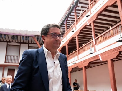 El ministro para la Transformación Digital y de la Función Pública, Óscar López en Almagro (Ciudad Real) este jueves.