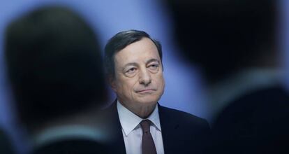 El presidente del Banco central Europeo, Mario Draghi