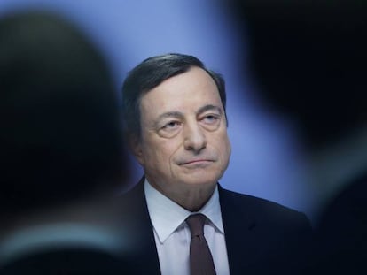 El presidente del Banco central Europeo, Mario Draghi