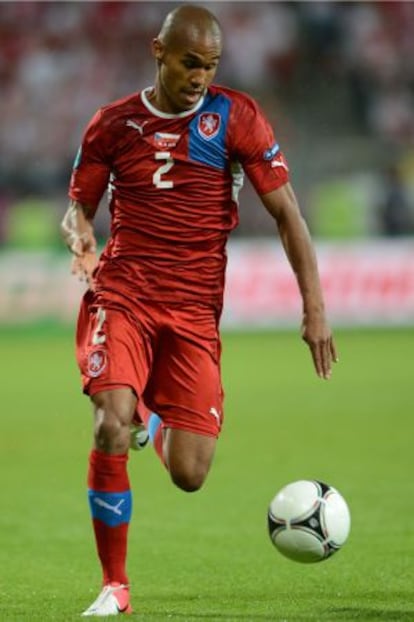 Gebre Selassie, durante el pardido ante Polonia.