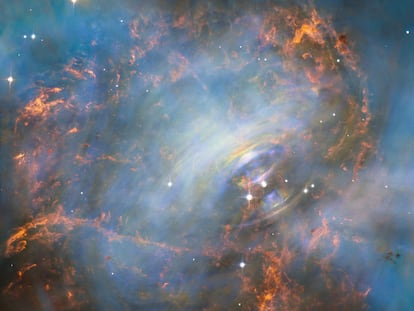 Imagen de la nebulosa del Cangrejo.