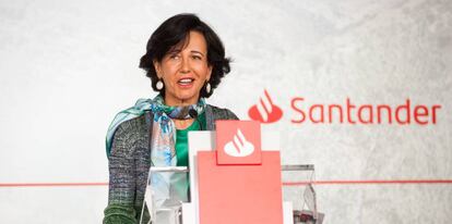 Ana Botín, presidenta de Banco Santander.