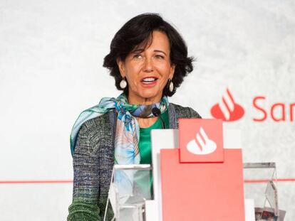 Ana Botín, presidenta de Banco Santander.