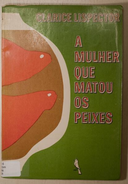 Exemplar de um dos livros infantis que Lispector escreveu a pedido de seus filhos. Pertence à biblioteca doada por seu filho Paulo ao IMS.