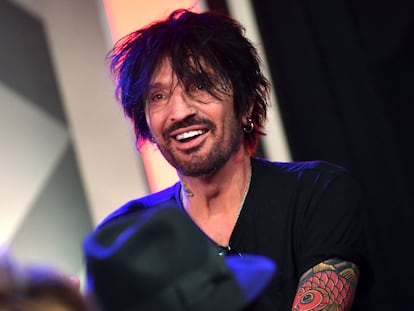 El baterista de Mötley Crüe, Tommy Lee