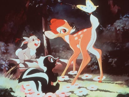 Fotograma de &#039;Bambi&#039;, cl&aacute;sico de Disney, basado en el famoso relato de F&eacute;lix Salten.
 