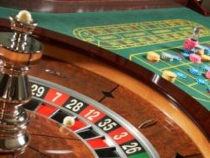 Imagen de la ruleta de un casino