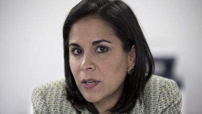 Gabriela Rosero, secretaria técnica de Cooperación Internacional de Ecuador.