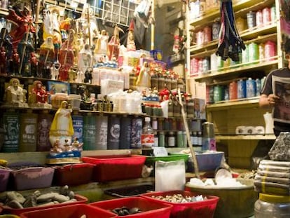 El mercado de Sonora, en el DF.