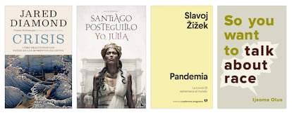 Libros recomendados por Antonio Catalán, Gabriel Escarrer, Juan José Brugera y Enrique Lores.

