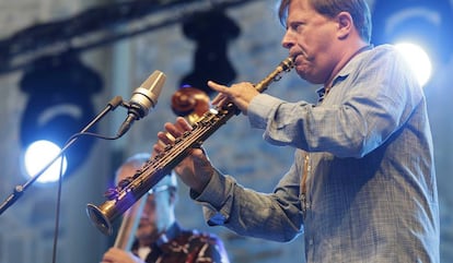 El saxofonista estadounidense Chris Potter, en San Sebastián.