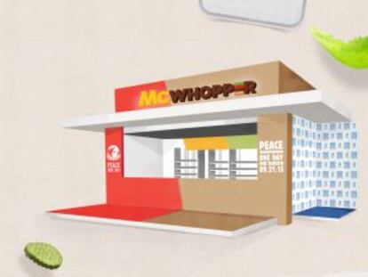 Recreación del establecimiento tomada de mcwhopper.com.