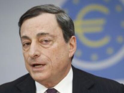 El presidente del BCE, Mario Draghi.