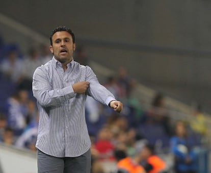 Sergio González, durante un partido de esta temporada. 