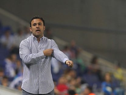 Sergio González, durante un partido de esta temporada. 