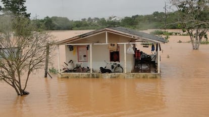 Inundaciones en Linhares, Espíritu Santo.