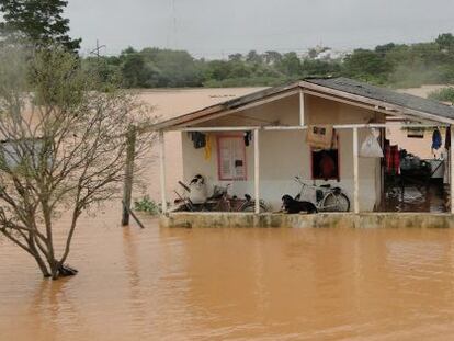 Inundaciones en Linhares, Espíritu Santo.