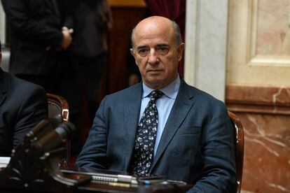 Beltrán Benedit en una sesión legislativa en abril 2024.