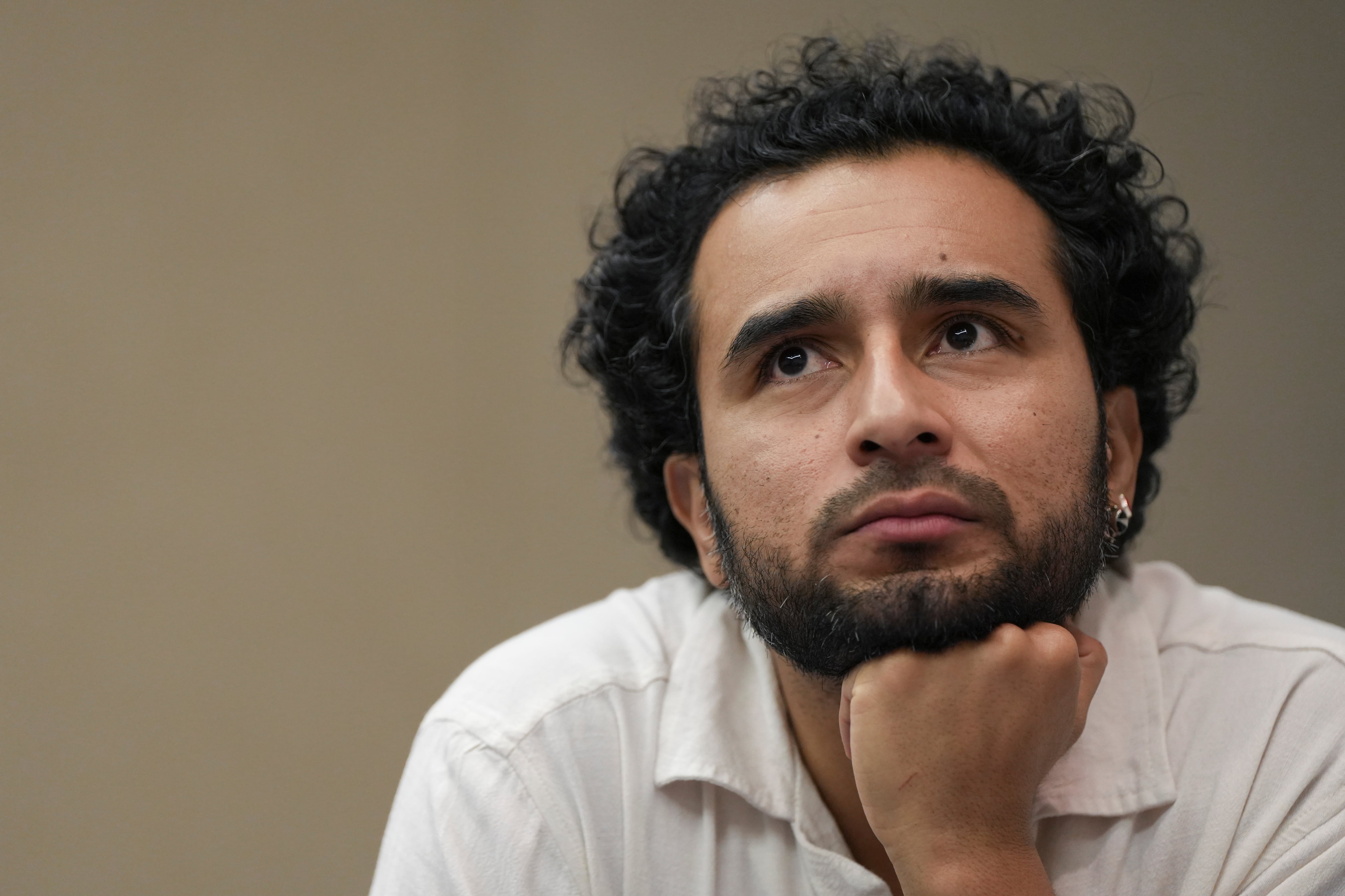 Javier Zamora en Panamá.