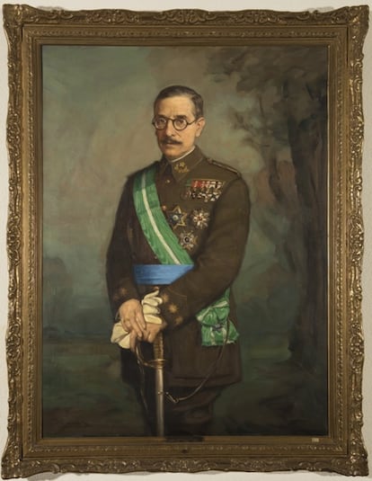 Retrato del exministro de Asuntos Exteriores Juan Beigbeder Atienza (entre el 9 de agosto de 1939 y el 16 de octubre de 1940).