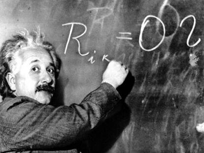 Albert Einstein, en enero de 1931.