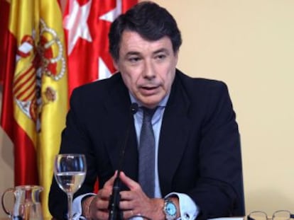 Ignacio González, vicepresidente de la Comunidad de Madrid.