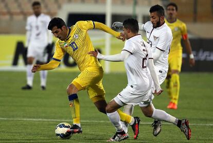 Partido de la Champions asiática en Irán.