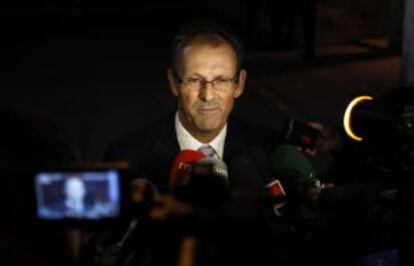 Mario Pascual Vives, durante unas declaraciones a la prensa el pasado 27 de febrero.