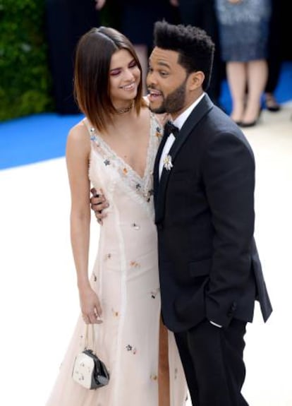 Selena G&oacute;mez y The Weeknd el pasado 1 de mayo.