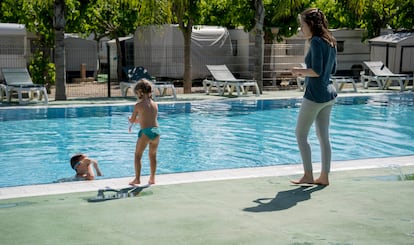 Campings Cataluña piscinas