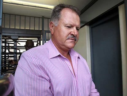 Glenn Agliotti, acusado del asesinato del también mafioso Brett Kebble.
