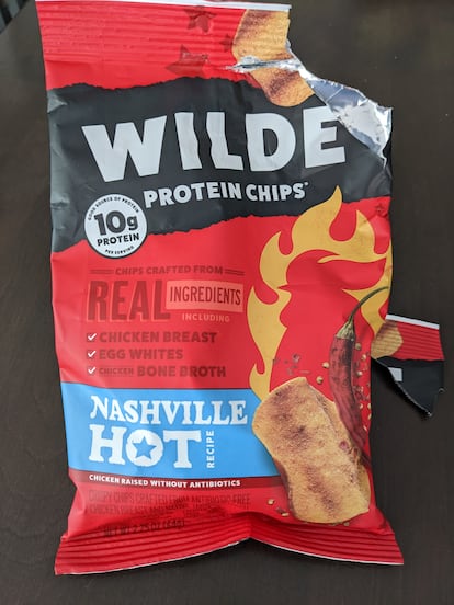Chips de pollo prensado Comidista