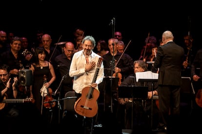 El guitarrista y compositor José Antonio Rodríguez, en el Festival de Guitarra de Córdoba 2024.