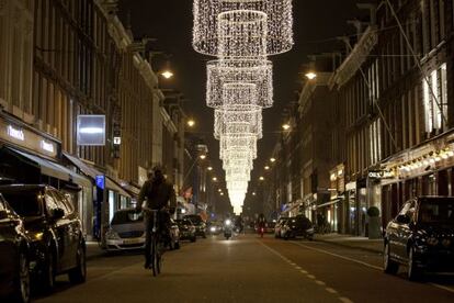 P.C. Hooftstraat, una de las calles más caras de Ámsterdam.