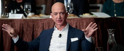 Jeff Bezos, fundador y presidente de Amazon.com.