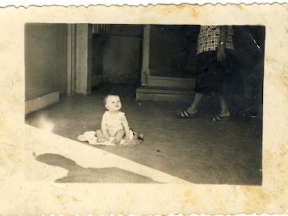 Fotografía de la niña Begoña Urroz Ibarrola que fue asesinada el 27 de junio de 1960 en la consigna de la estación de Amara (San Sebastián).