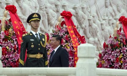 El presidente chino, el 30 de septiembre en Beijing