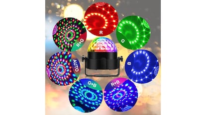 Esta es una de las mejores bolas de discoteca LED que se pueden comprar en Amazon